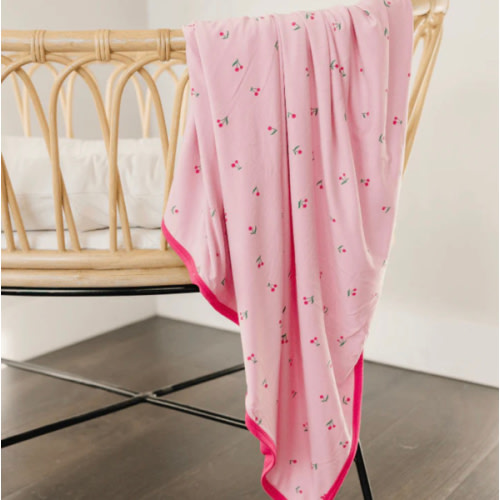 Cherry Swaddle Blanket – Pipermoon