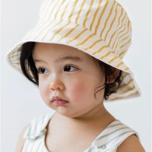 Pehr Bucket Hat, 0-6M, Color: Marigold