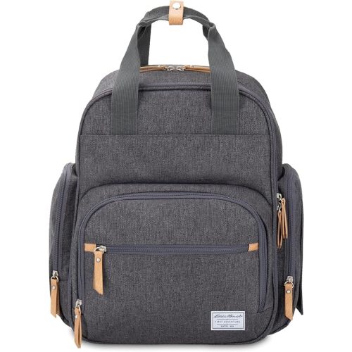NoJo Eddie Bauer Canyon Summit Backpack Diaper Bag - Gray