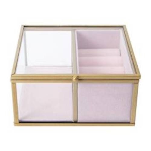 Glass Jewelry Box
