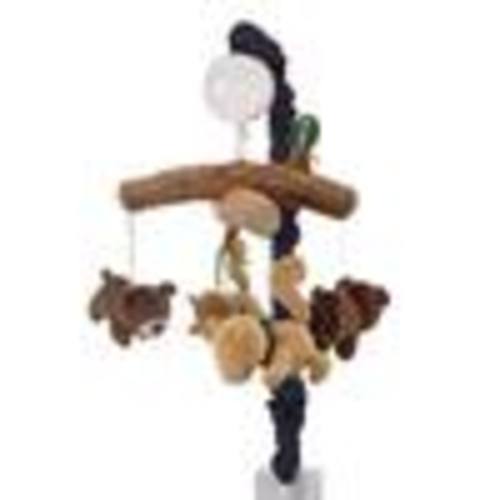 NoJo Into the Wilderness Multi-Colored Musical Baby Mobile 4003079P