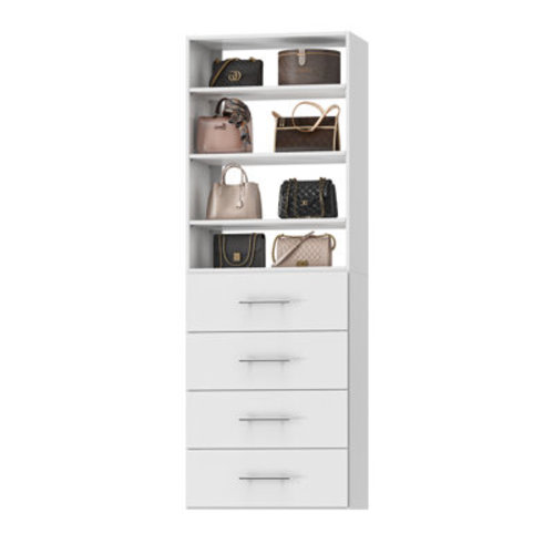 TinyHomie Modular Closet System, Versatile and Customizable Walk-In Design for Efficient Storage and Organization & Reviews | Wayfair