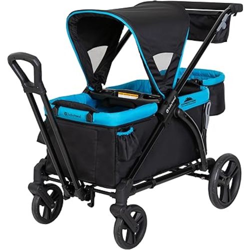 Baby Trend Expedition 2-in-1 Stroller Wagon Plus, Ultra Marine