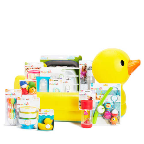 White Hot® Duck Tub Gift Basket | Munchkin