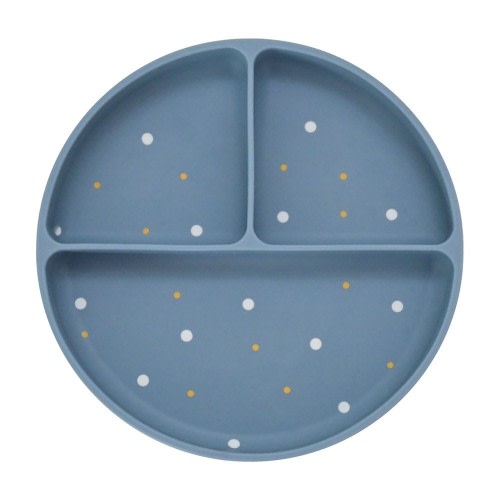 Little Rawr Divider Plate Round - Safari