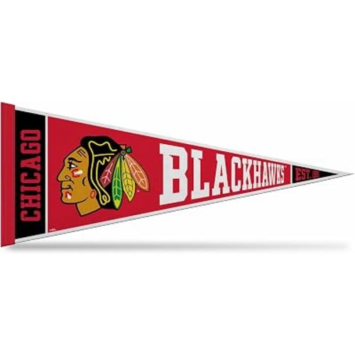 Rico Industries NHL Hockey 12" x 30" Felt Wall Décor Pennant - Great for Home/Bed Room/Man Cave Décor