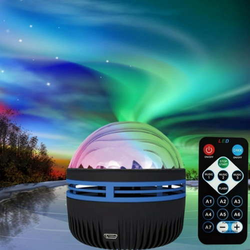 Northern Lights Galaxy Projection Night Light, Rechargeable