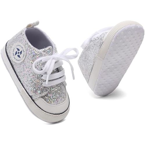BEIDI Baby Girl Boy Shoes 0-18 Months,Infant Unique Essentials Gifts,Unisex Newborn Doll Slip-on Soft Sole High-top Frist Walking Sneakers