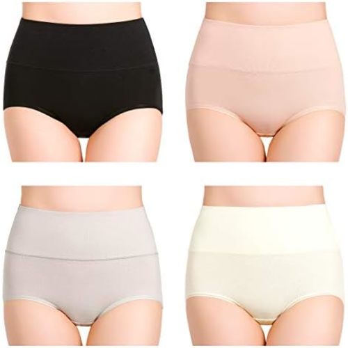 Cotton Panties High Waisted C Section Recovery Postpartum Soft Full Coverage Underwear for Women(7 Pack)