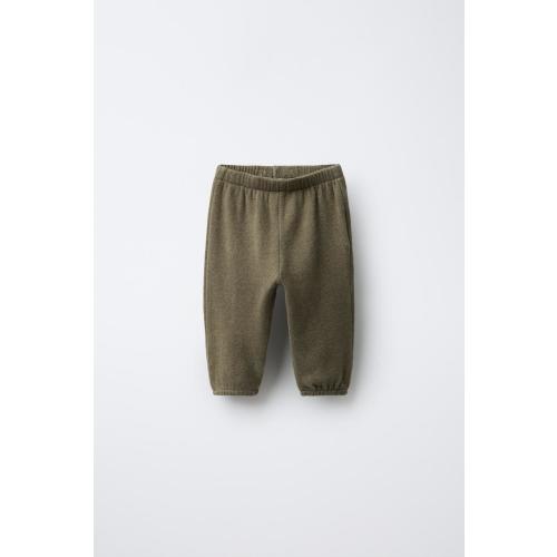 SOFT TOUCH JOGGING PANTS - Khaki | ZARA United States