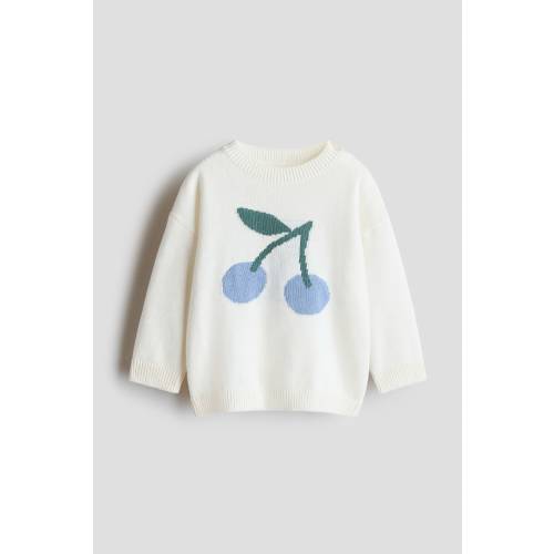 JACQUARD-KNIT SWEATER