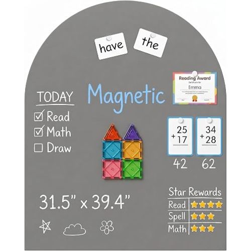 Magnetic Arch Wall Decal: Extra-Large Canvas for Kids’ Big Ideas