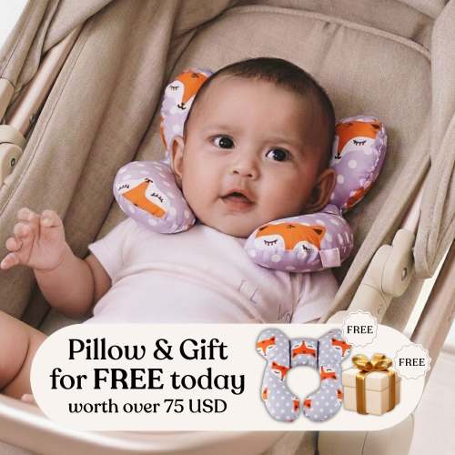 CozyComfort Baby Head Support Pillow – Skaldo & Malin