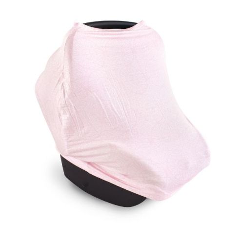 Yoga Sprout Baby Girl Multi-use Car Seat Canopy, Scroll Medallion, One Size