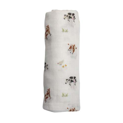 Bamboo Cow Swaddle