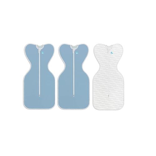 Love to Dream Swaddle UP Boy Bundle, Baby Sleep Sack, Self-Soothing Swaddles for Newborns, Improves Sleep, Snug Fit Helps Calm Startle Reflex, New Born Essentials for Baby, Blue Boy Bundle Pack