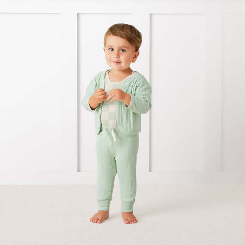 Member's Mark Baby 3-Pack Organic Cotton Rib Pant