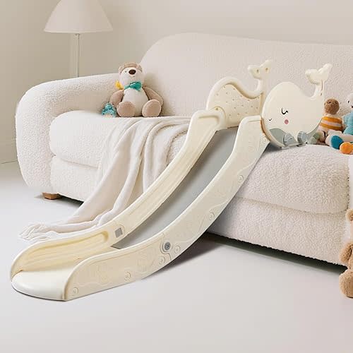 Indoor Couch Slide for Toddlers 1-3, Kids Baby Toddler Slide Indoor Playset, Kids Baby Indoor Plastic Playset for Couch Sofa Stair Bed(Big)