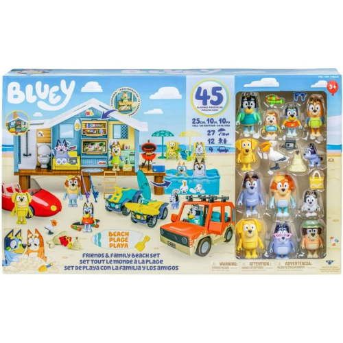 Bluey Friends & Family Beach Set