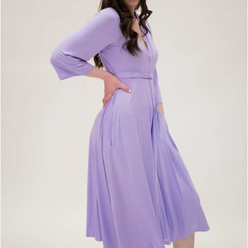 Lila Labor & Postpartum Gown in Deep Teal