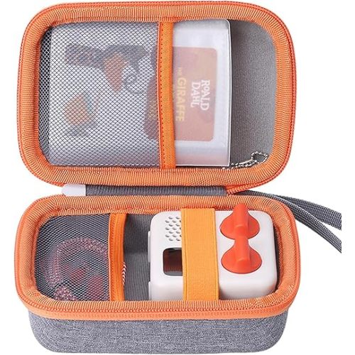 co2CREA Hard Case Compatible with Yoto Mini 2024 Edition Kids Audio Music Player Children Speaker Plays Audiobook Cards Radio and Card Case Hold up to Yoto 36 Cards