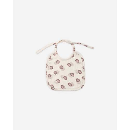 Woven Tie Bib Fall Floral