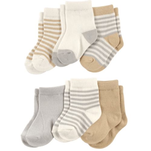 6-Pack Baby Socks