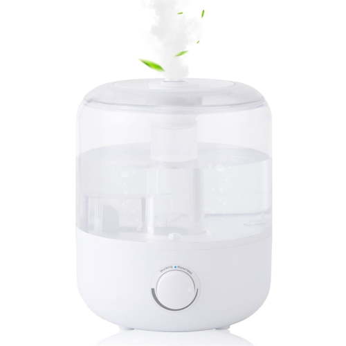 3L Humidifier, Cool Mist Humidifier for Babies, Bedroom, Nursery, Home and Office, High Precision Humidity Sensor, Plants, Large Capacity