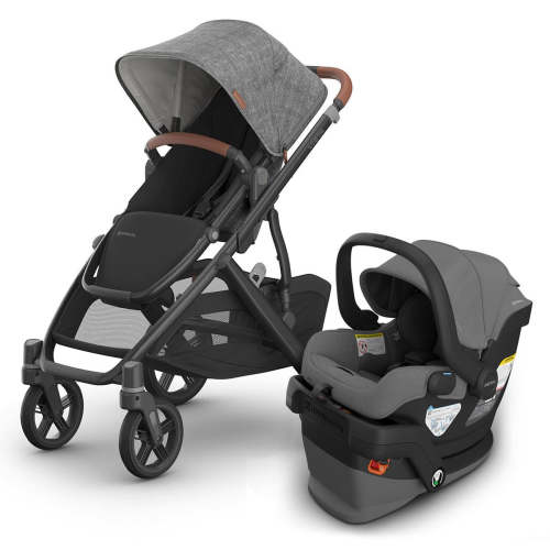 UPPAbaby Vista V3 + Mesa V3 Travel System Bundle - Greyson / Greyson