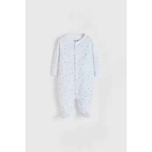 Little Animals Front-Snap Footie