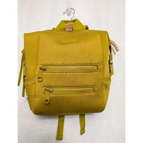 Dagne Dover indi diaper bag backpack mustard yellow color