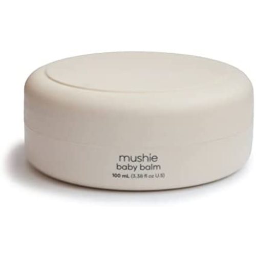mushie Baby Balm | Organic Healing Ointment to Protect and Soothe Sensitive & Dry Skin | Made in Denmark, 100mL (3.38 fl oz)