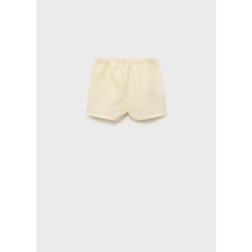 Striped textured shorts - Kids | MANGO USA