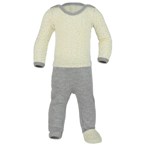 0-3 month Engel Baby Footed Romper