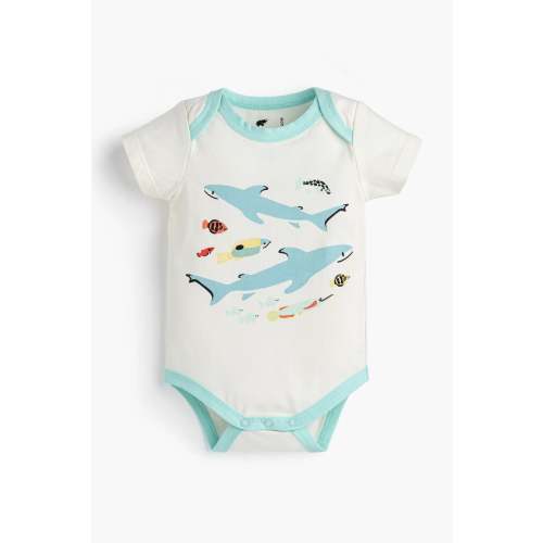 Short Sleeve Jack + Jill Bodysuit - Organic Baby Clothes - Monica + Andy