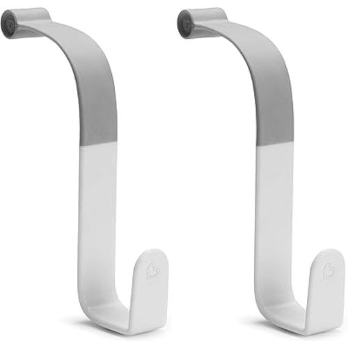 Munchkin Potty Ring, Grey | Storage Hook | Pack of 2 | Hooked Design