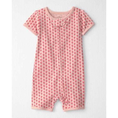 Baby Girl Organic Cotton 1-Piece Pajama in Pink Floral - Little Planet | Carter's