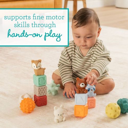 Infantino Balls Blocks & Buddies - Woodland