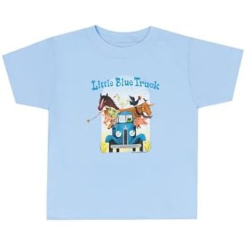 Out of Print Little Blue Truck Kids' T-Shirt for Book Lovers