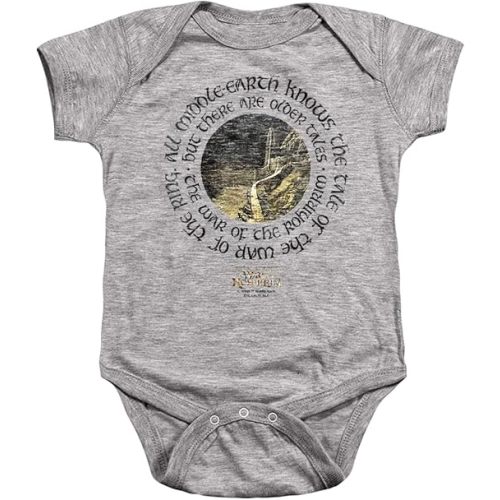 Popfunk Lord of the Rings - War of the Rohirrim Rohirrim Helms Deep Circle Unisex Infant Snap Suit for Baby