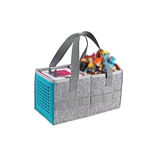 Carrying Case for Toniebox Audio Player Starter Set | Compatible with Tonie Starter Set,Tonies Figures Storage Bag(Blue)