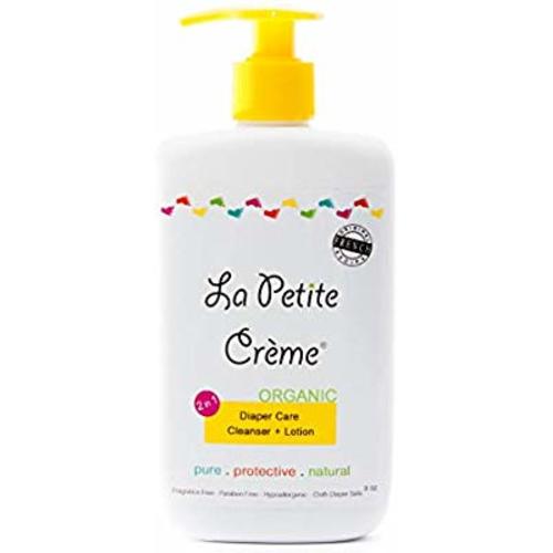 La Petite Creme - Organic French Diapering Lotion **Alternative to Baby Wipes** Liniment (8 Oz)