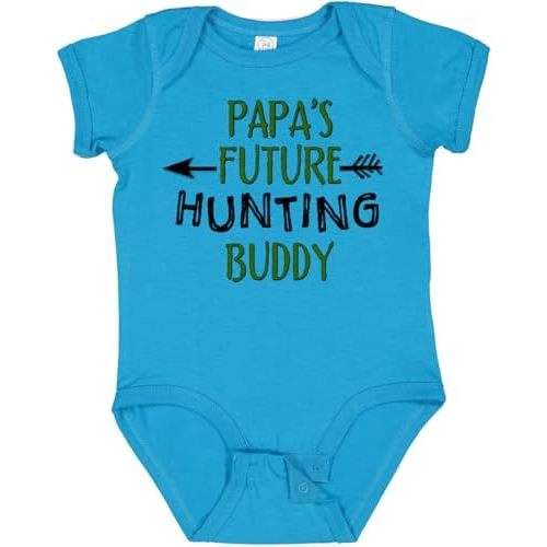 inktastic Papas Future Hunting Buddy Baby Bodysuit