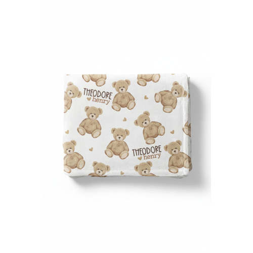 Beary Sweet Personalized Kids Blanket