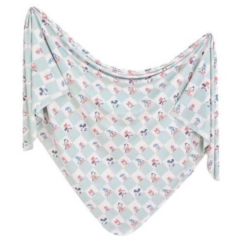 Copper Pearl Knit Swaddle Blanket - Mickey Mouse & Friends
