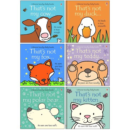 Usborne That's not my Series Collection 6 Books Set (Cow, Duck, Fox, T