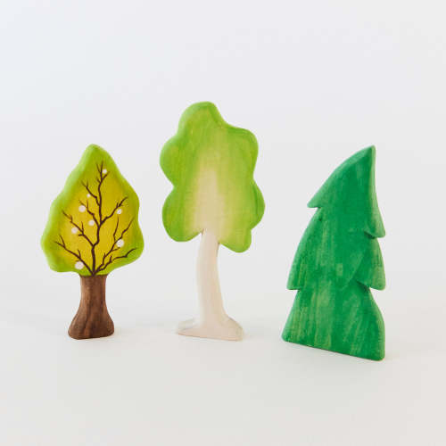 Wooden Trees Set of 3 – Sarah's Silks