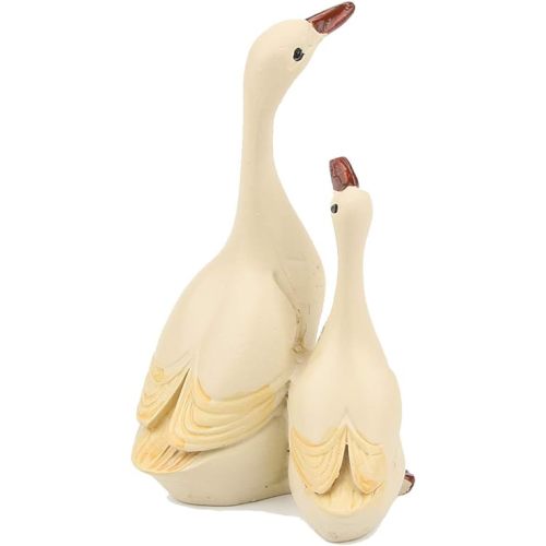 Small Goose Figurine Statue Farm Christmas Farm Animal Decorations Rustic Farmhouse Decor Desk Tabletop Children Room Ornaments