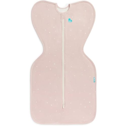 Love to Dream Swaddle UP, Baby Sleep Sack, Self-Soothing Swaddles for Newborns, Secure Fit Helps Calm Startle Reflex, New Born Essentials for Baby, 1.0 TOG, Newborn 5-8.5 lbs, Powder Pink Twinkle