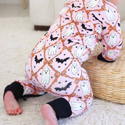 Halloween Convertible Zip Rompers